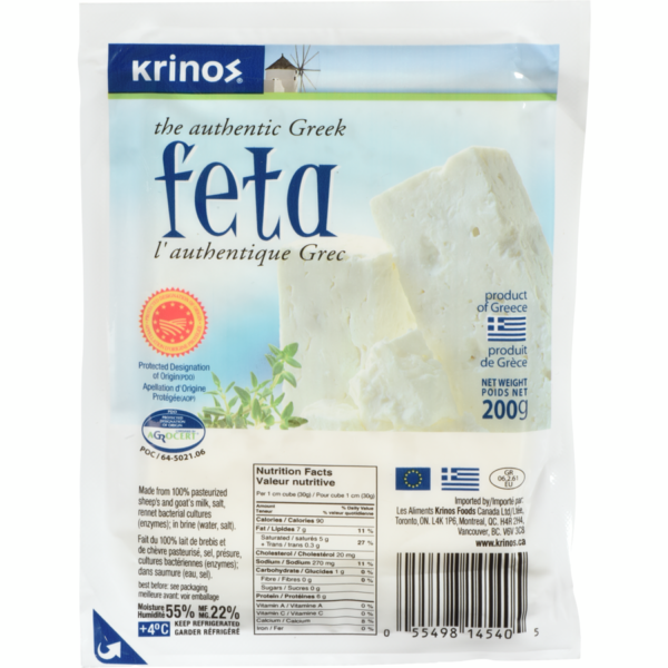 KRINOS FETA FROMAGE GREC 200GR M