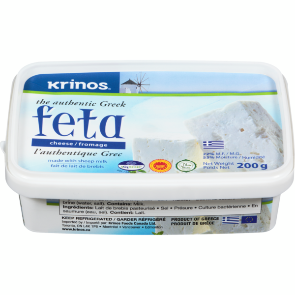 KRINOS FETA FROMAGE GREC 200GR