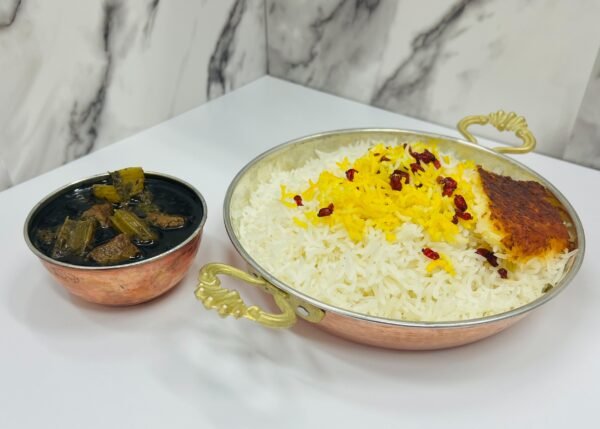 Ragoût de céleri avec du riz